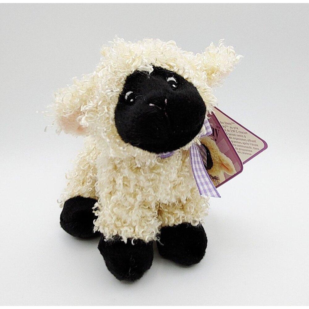 Sears Vintage Ebony Plush 6" Exclusive Lamb Sheep Plush NEW